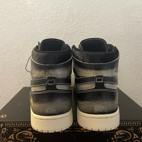 Air Jordan 1 High Zoom Air CMFT 2 'Día De Muertos' FQ8155-010 Men's Size 8.5 - Picture 4 of 7